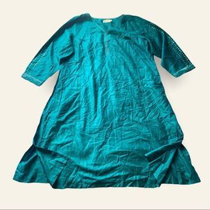 😍❤️❤️ Silk Viscose Blend Long Kurta Luxurious Tunik Amazing Color Suze‎ X…